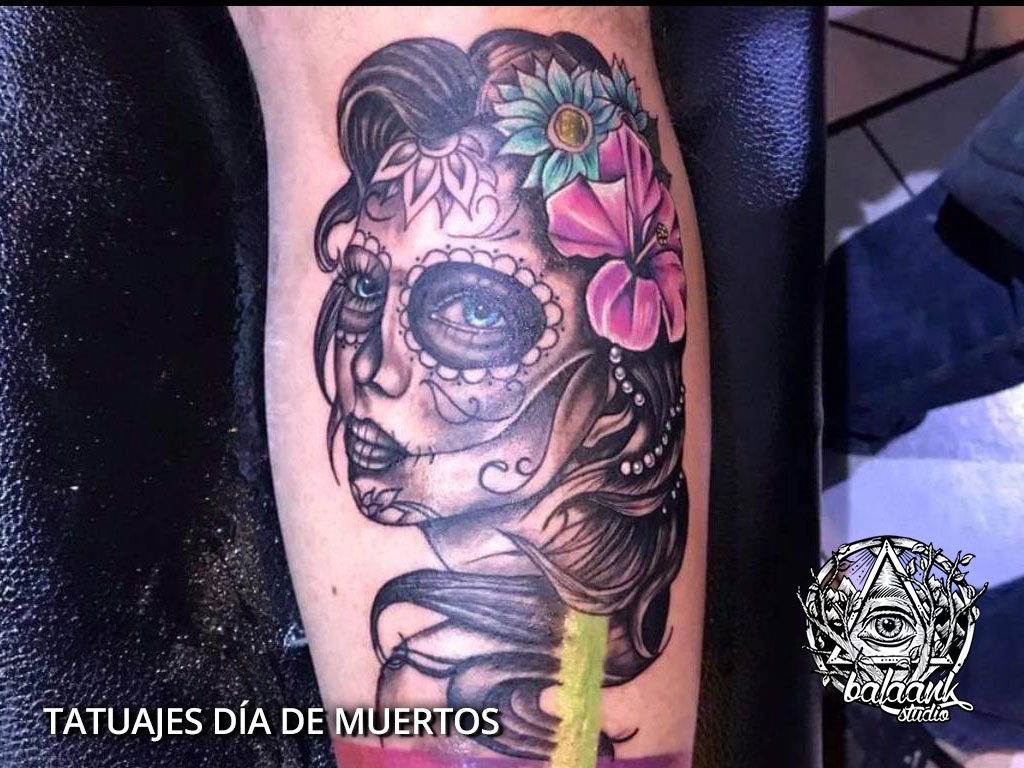 Tatuajes de Día de Muertos